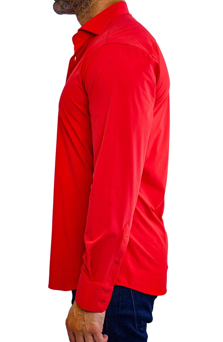 Maceoo Einstein Stretchcore Performance Button-Up Shirt, Alternate, color, 
