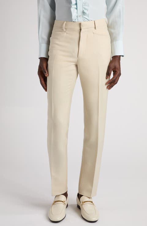 Dyllan Wool Blend Slim Fit Pants