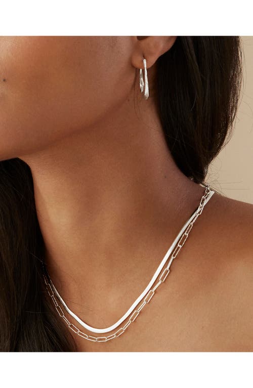 Monica Vinader Snake Chain Necklace