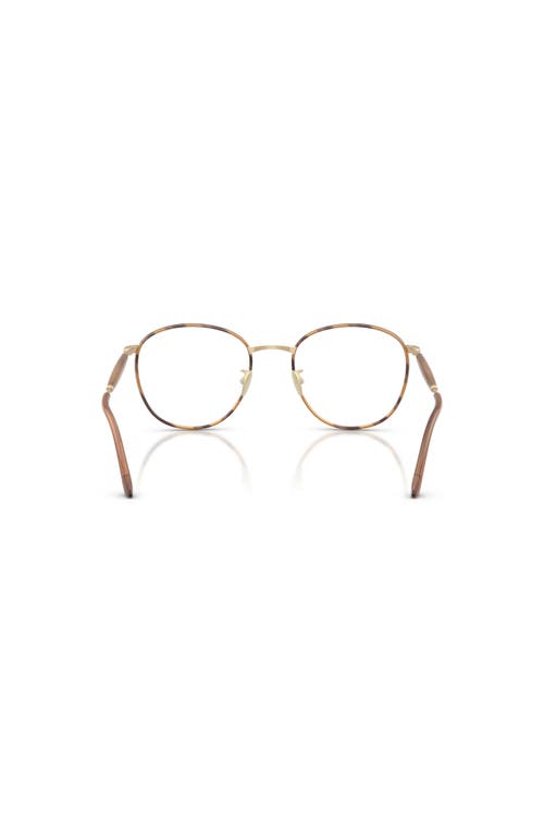 Giorgio Armani 50mm Phantos Optical Glasses In Brown