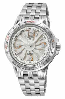 GEVRIL Wind Master Automatic Bracelet Watch, 44mm