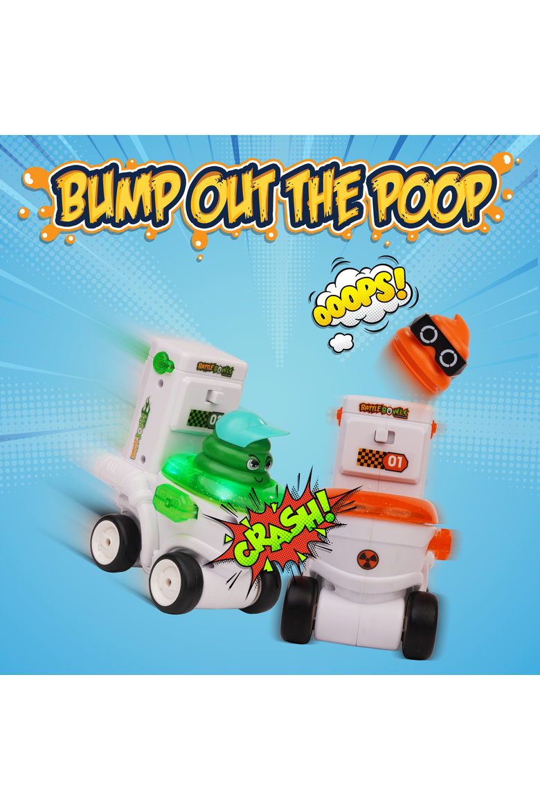2pk Bumper Racer RC Toy, Alternate, color, Multi Color