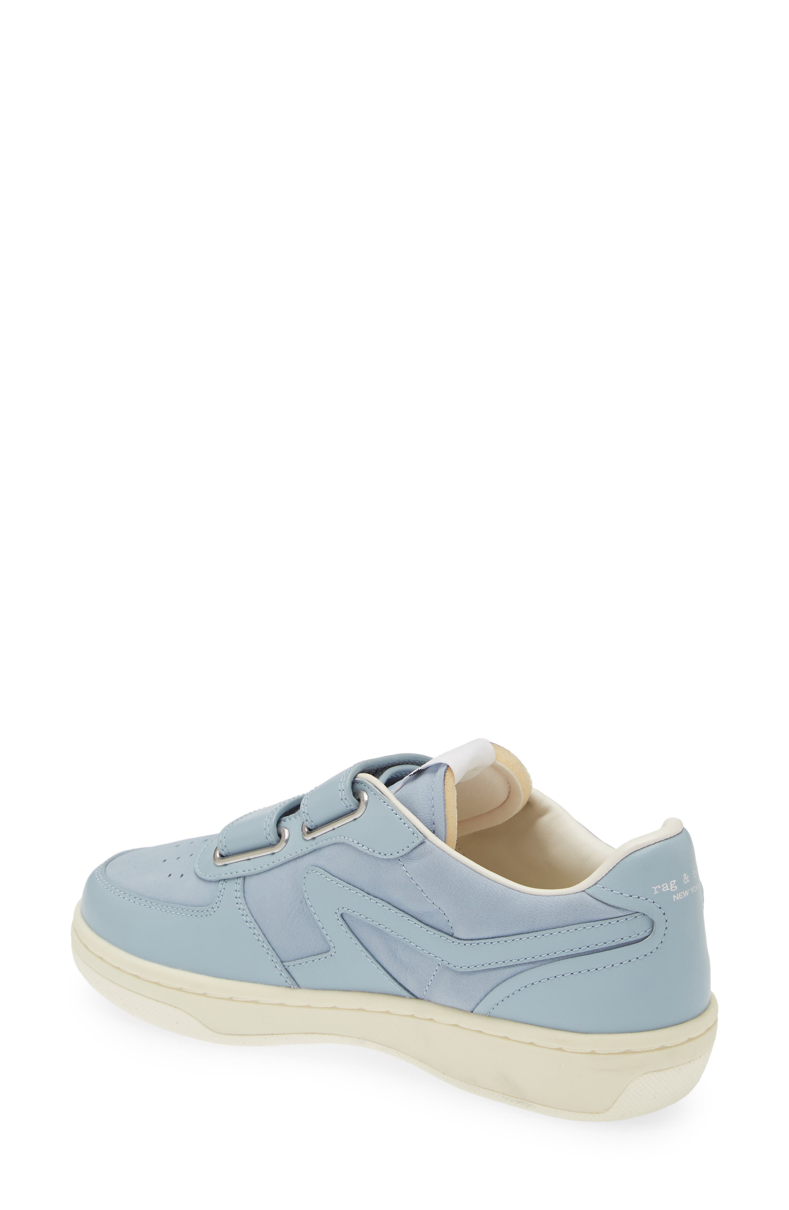 rag & bone Retro Court Strap Sneaker, Alternate, color, 