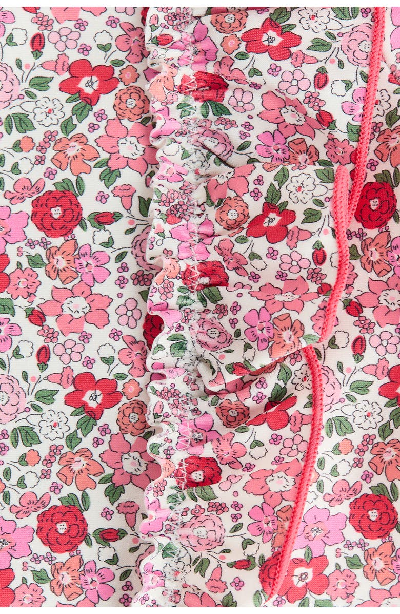 H&M Upf 50 Swimsuit, Alternate, color, Pink/Floral