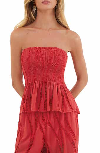 ViX Paula Hermanny Babi Strapless Cover-Up Top