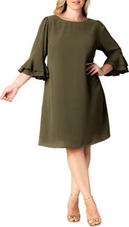 Kiyonna Sienna Floral Shift Dress