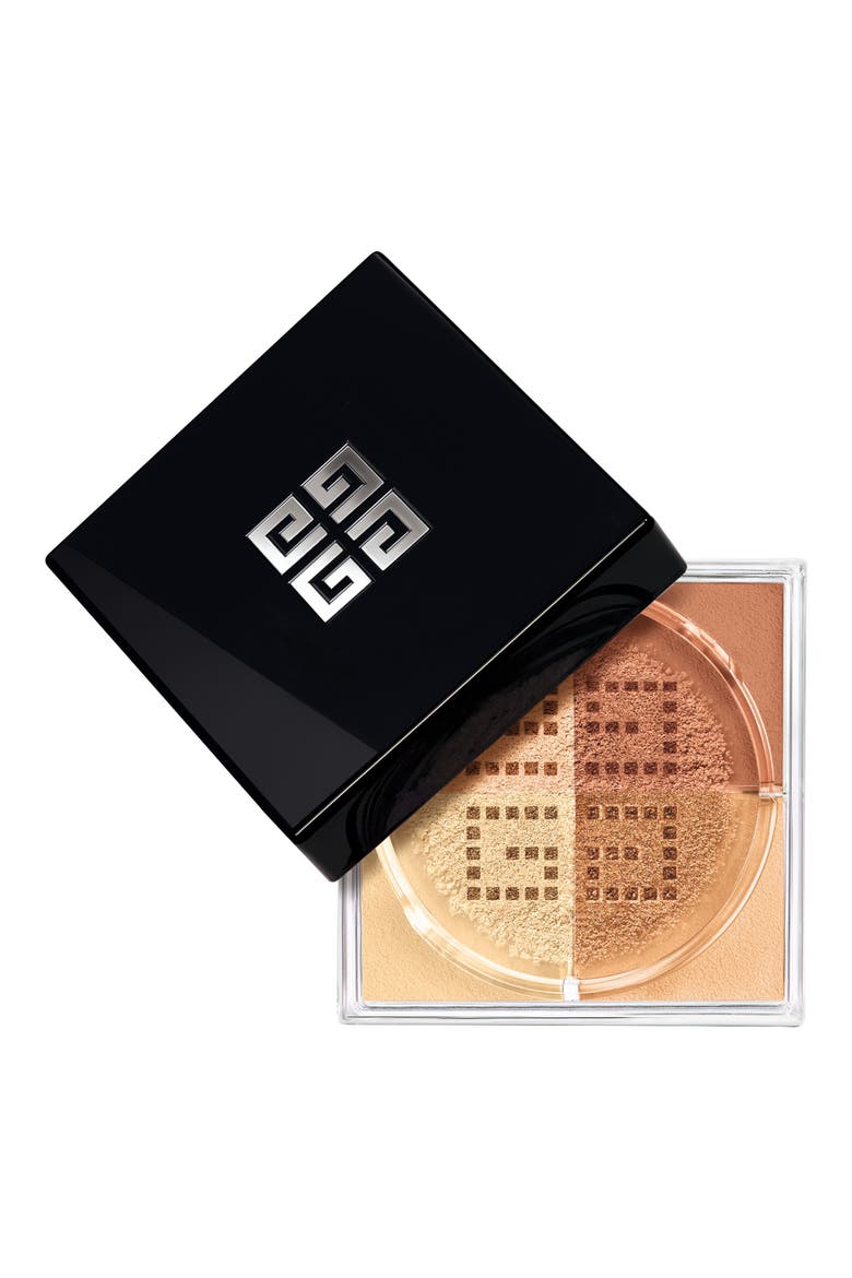 Mini Prisme Libre Illuminating & Color-Correcting Loose Powder, Main, color, 05 POPELINE MIMOSA