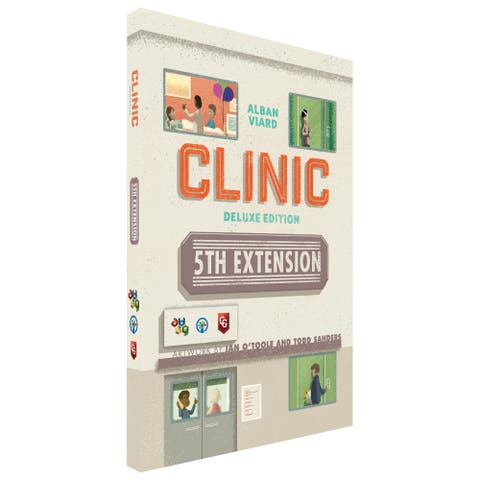 Clinic Deluxe Extension 5 Strategy Board Game Extension, 14 Players