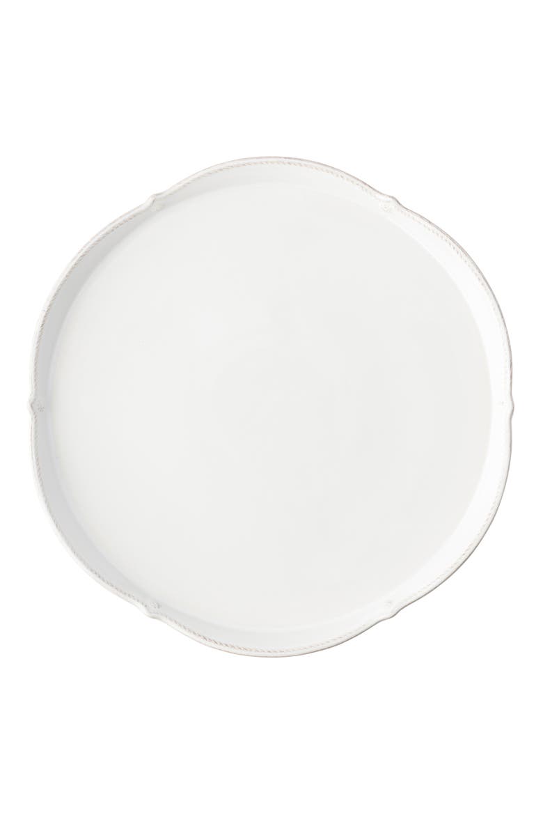 Berry & Thread Ceramic Cake Stand, Alternate, color, WHITEWASH