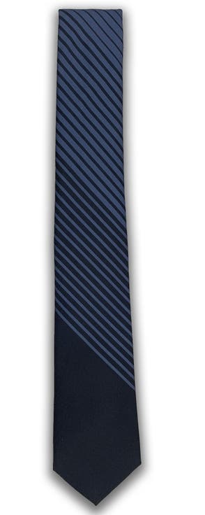 Men's Variegated Stripe Cotton Tie