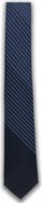 Brooklyn Brigade Men's Variegated Stripe Cotton Tie