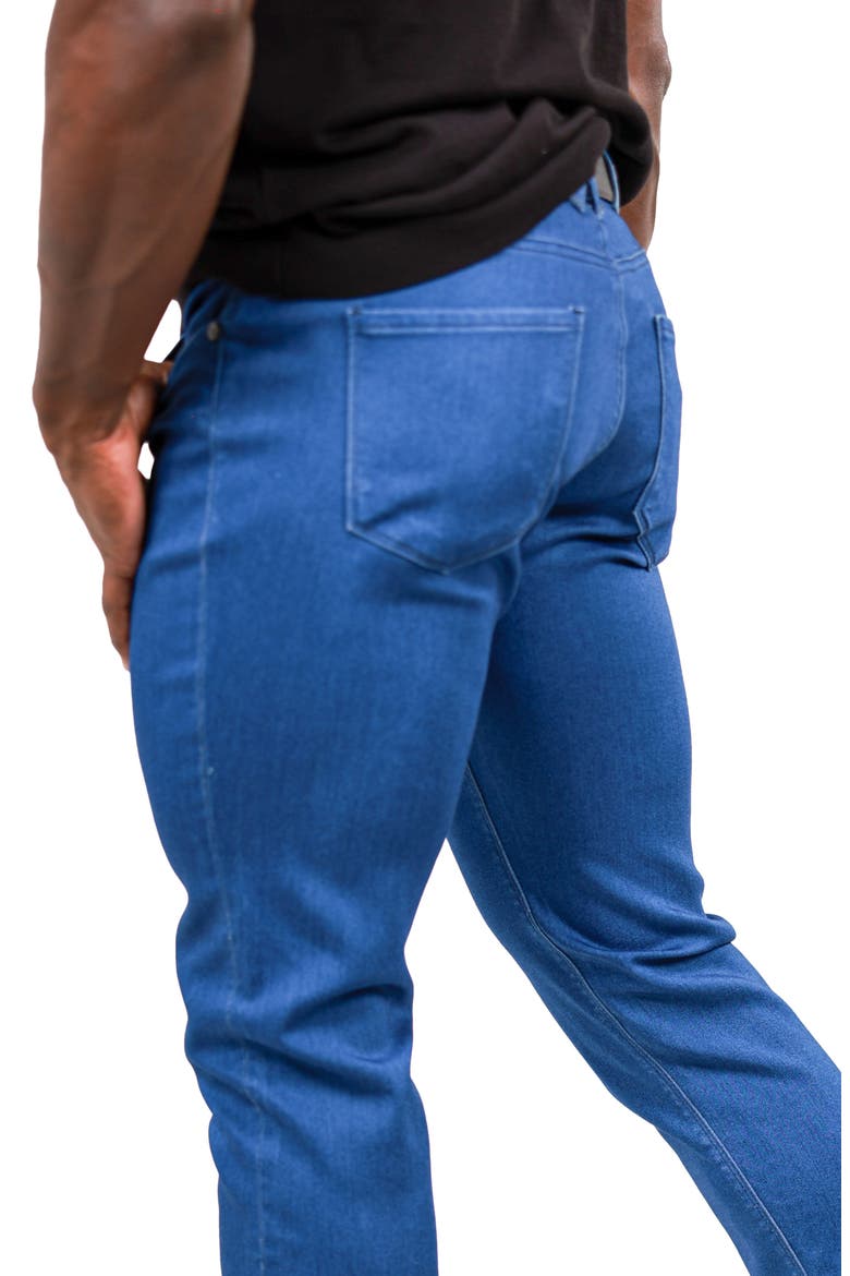 Marthyr Stretch Skinny Jeans, Alternate, color, BLUE
