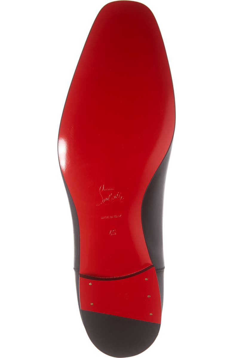 Christian Louboutin Greggo Cap Toe Oxford, Alternate, color, Bk01 Black