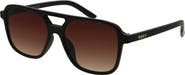 Roxy 55mm Gradient Aviator Sunglasses