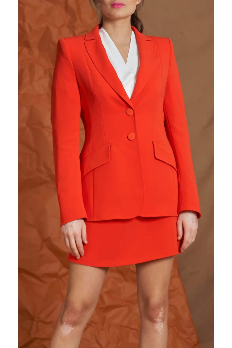 Travel Save A-Line Skirt, Alternate, color, Orange