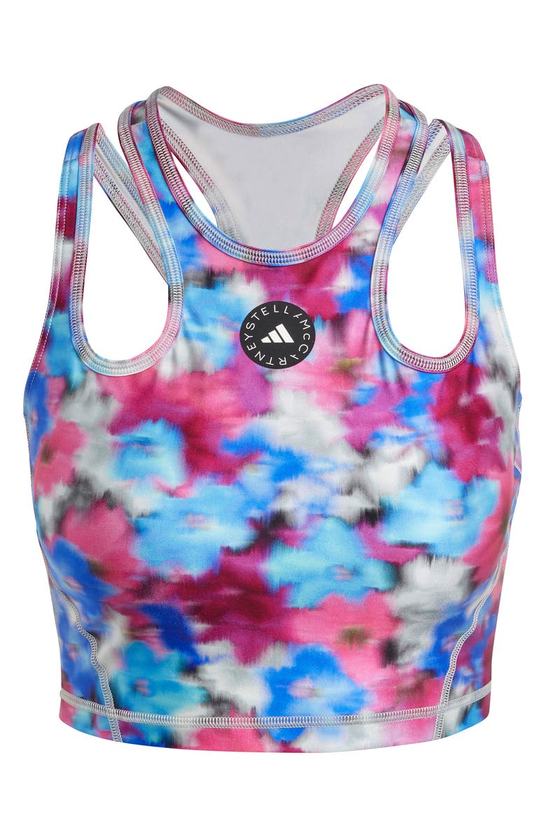 adidas by Stella McCartney PR Printed Crop Tank, Alternate, color,
