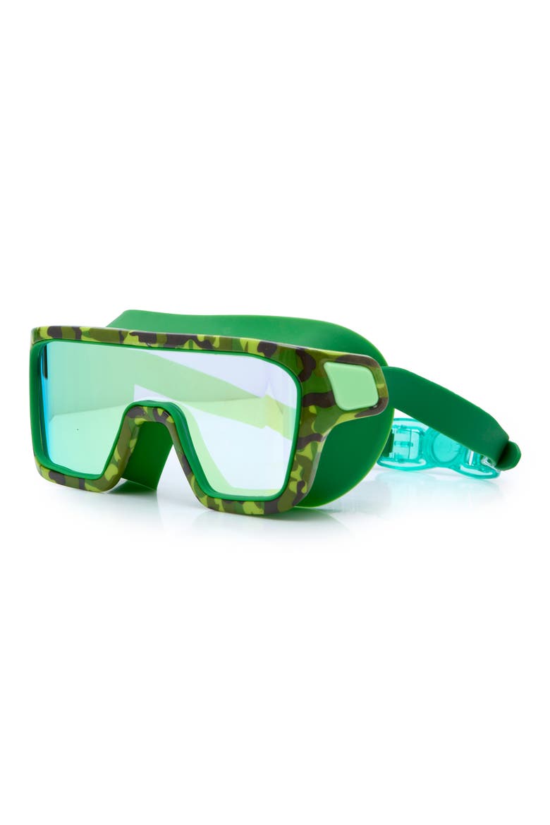 Kids' Special Ops Swim Goggles, Alternate, color, GREEN