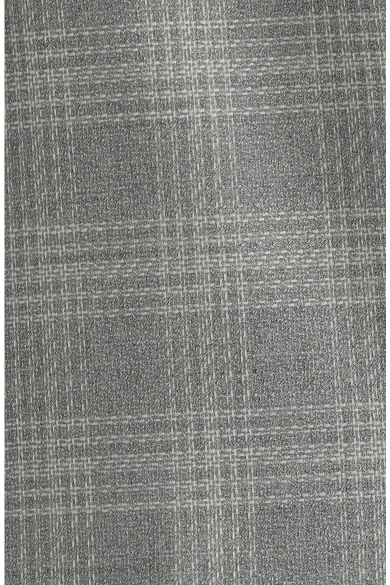 Hutson Slim Fit Grey Plaid Sport Coat, Alternate, color, OPEN GREY