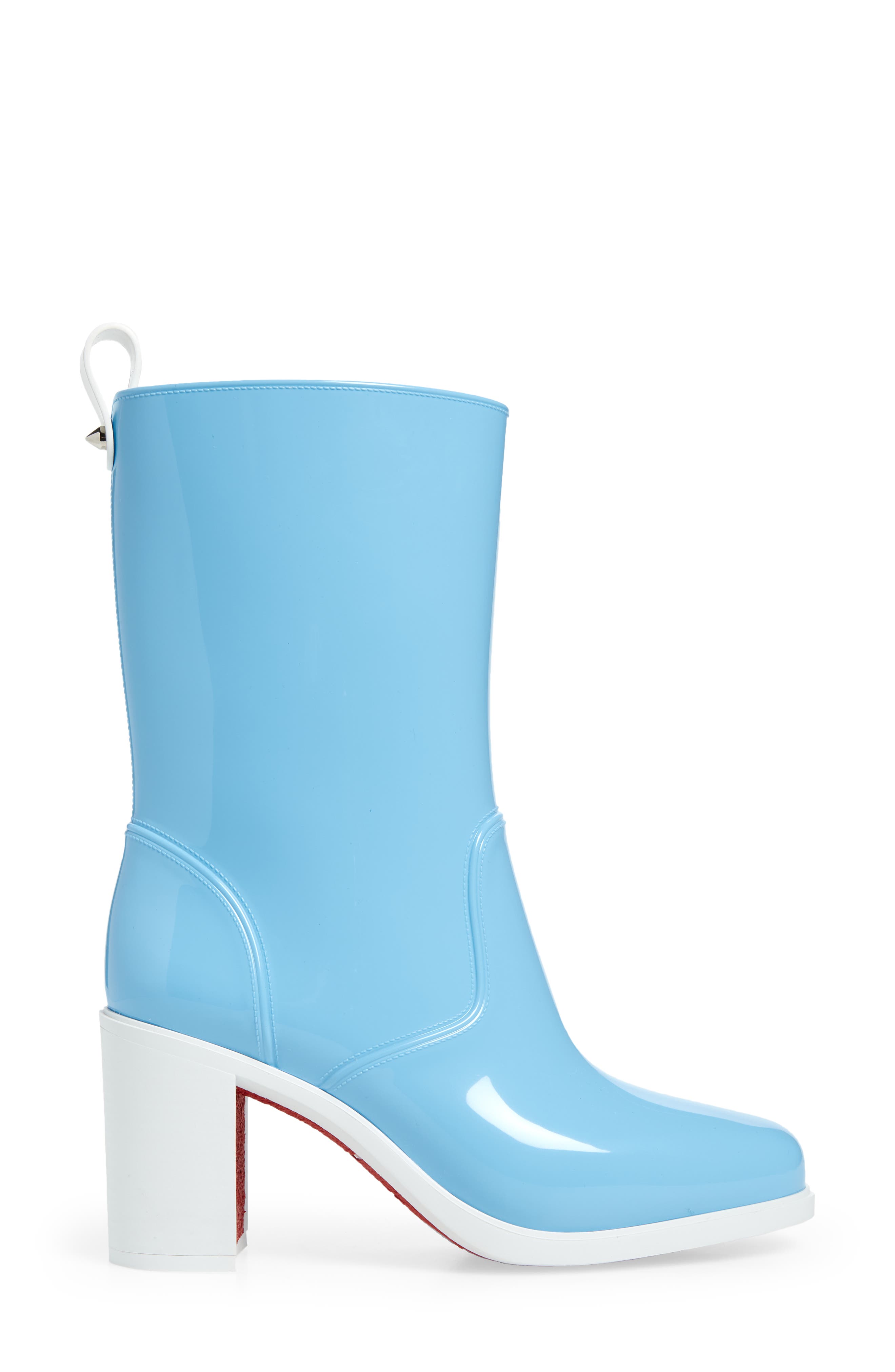 Christian Louboutin Loubirain Waterproof Bootie, Alternate, color, 