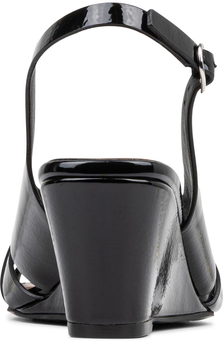 Donald Pliner Primm Slingback Wedge Sandal, Alternate, color, Black