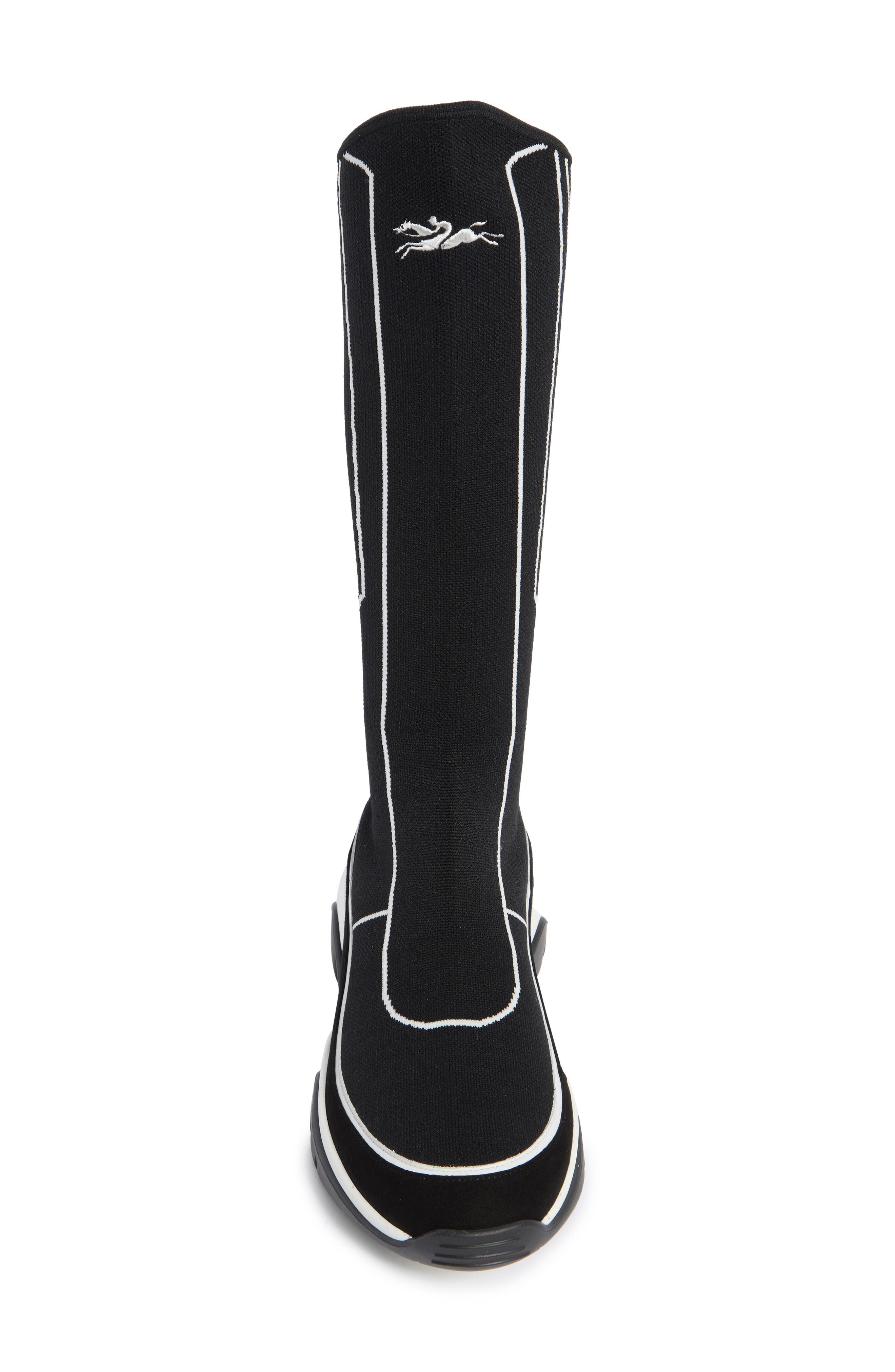 Longchamp Tall Shaft Tennis Boot, Alternate, color, 