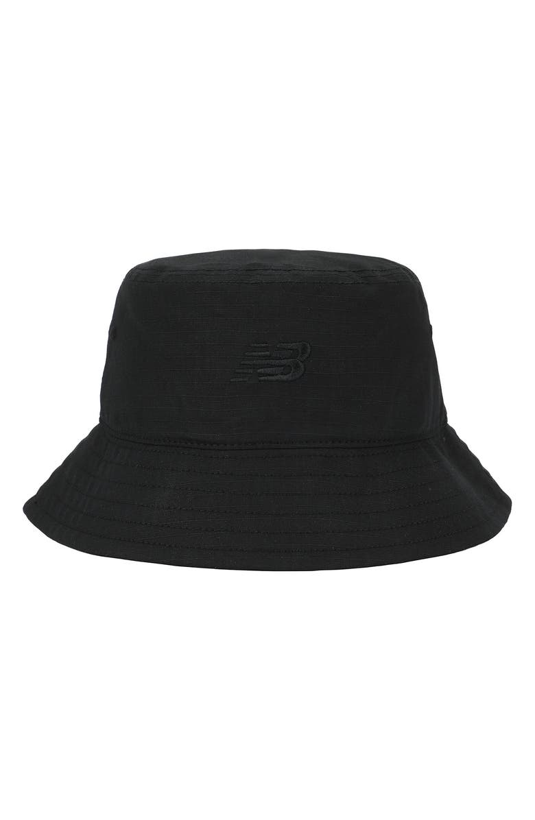 New Balance Flying NB Bucket Hat, Main, color, Black