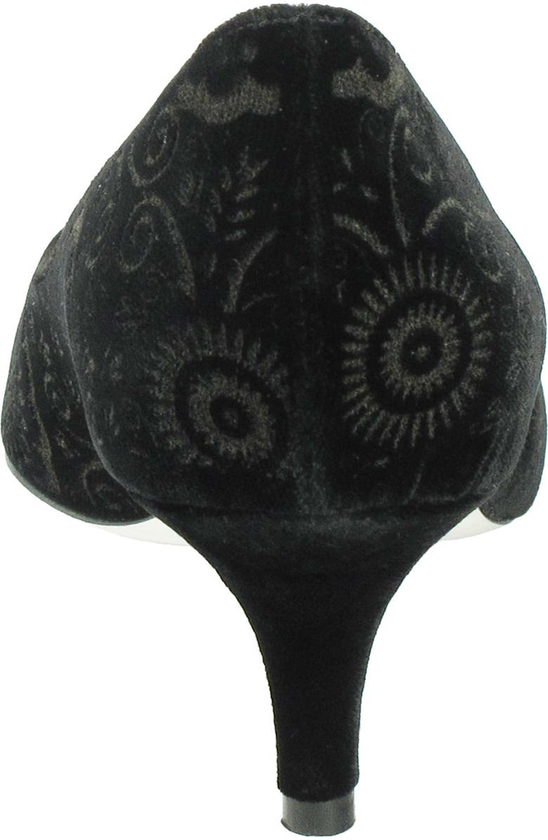 Ron White Marium Laser Cut Velvet Pump, Alternate, color,