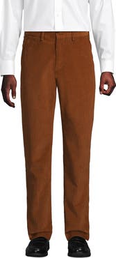 Lands' End Comfort Waist Stretch Fine Wale Corduroy Dress Pants