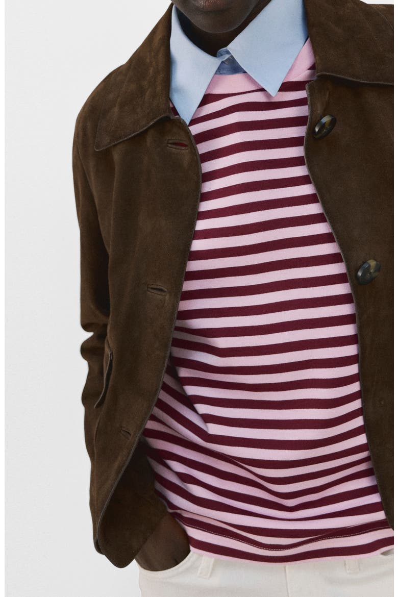 Stripe T-Shirt, Alternate, color, PASTEL PINK