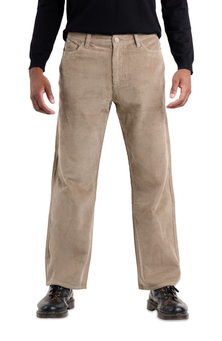 Spring + Mercer Athletic Fit Five-Pocket Corduroy Pants, Main, color, Camel