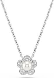 Swarovski x Ariana Grande Angelic Crystal Faux Pearl Necklace