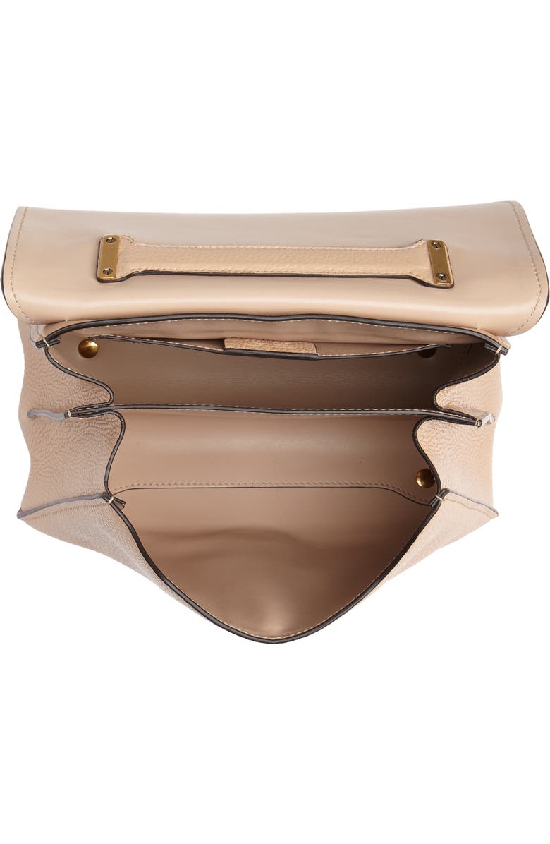 FERRAGAMO Salvatore Ferragamo Small Margot Leather Top Handle Bag, Alternate, color,