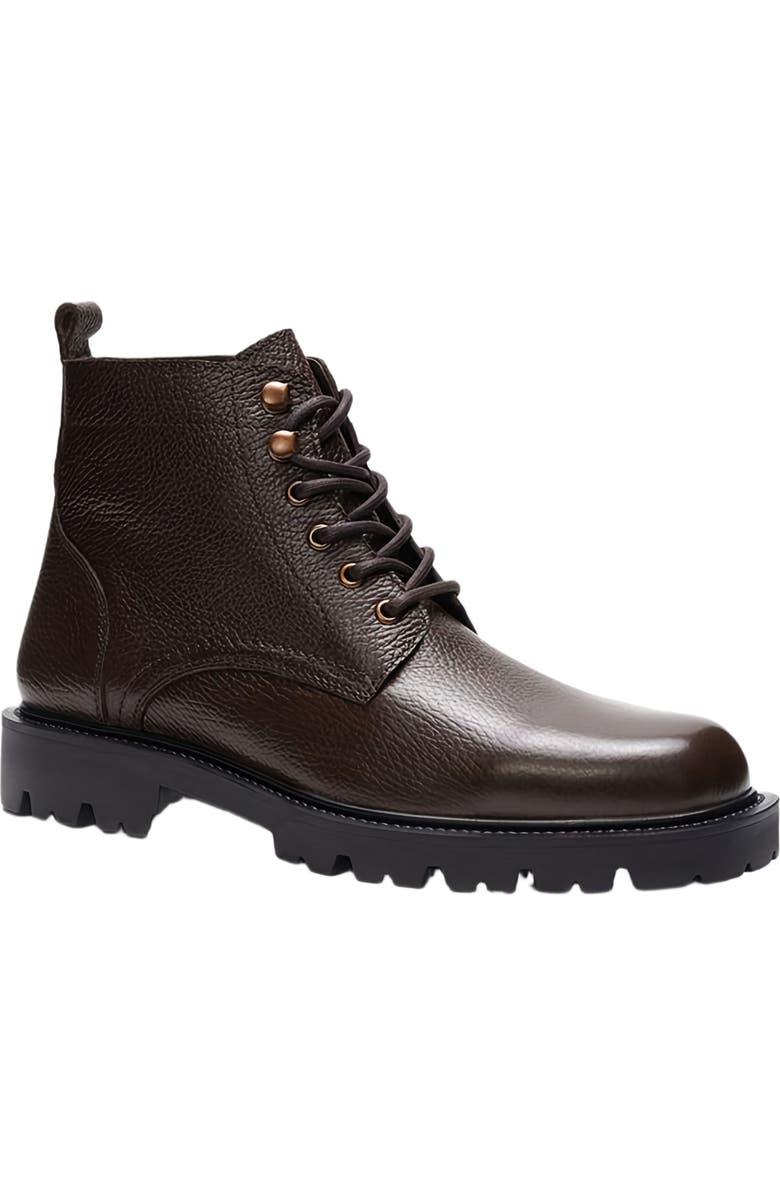 A. Veer Robert Lace-up Boot, Main, color, Brown