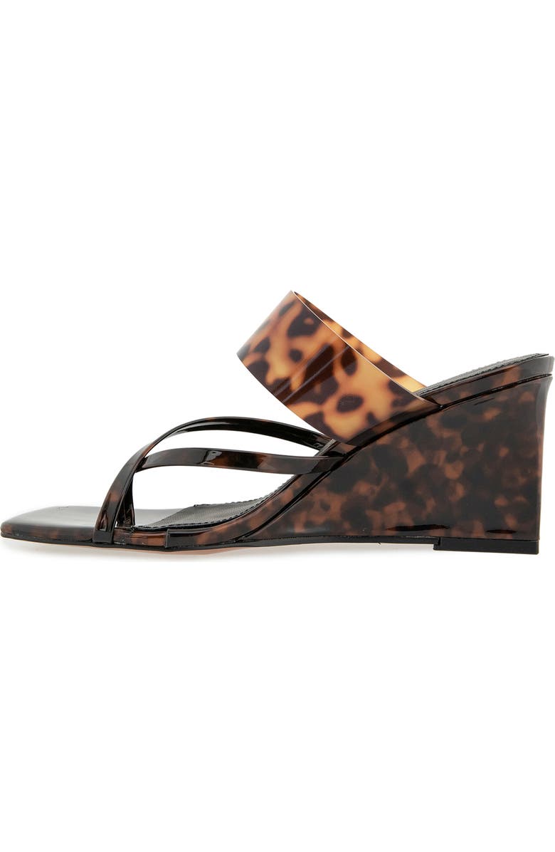 Rebecca Minkoff Danica Wedge Slide Sandal, Alternate, color, Tortoise