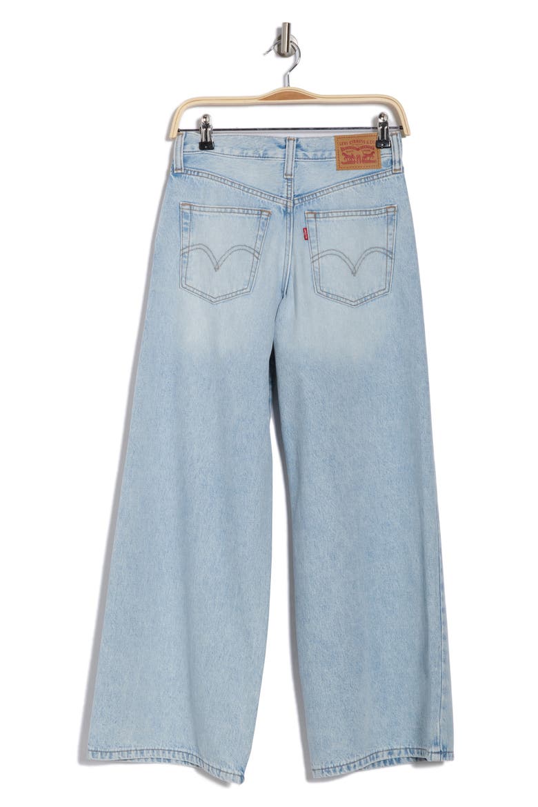 '94 Baggy Wide Leg Jeans, Alternate, color, ABRAIDED ART