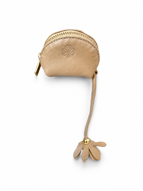 Écrin Éclat Textured Italian Leather Coin Pouch