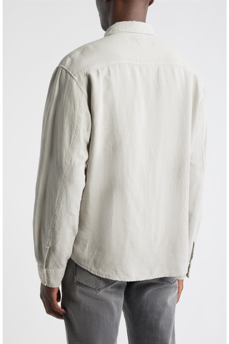 Classic Front Snap Shirt, Alternate, color, LIGHT STONE