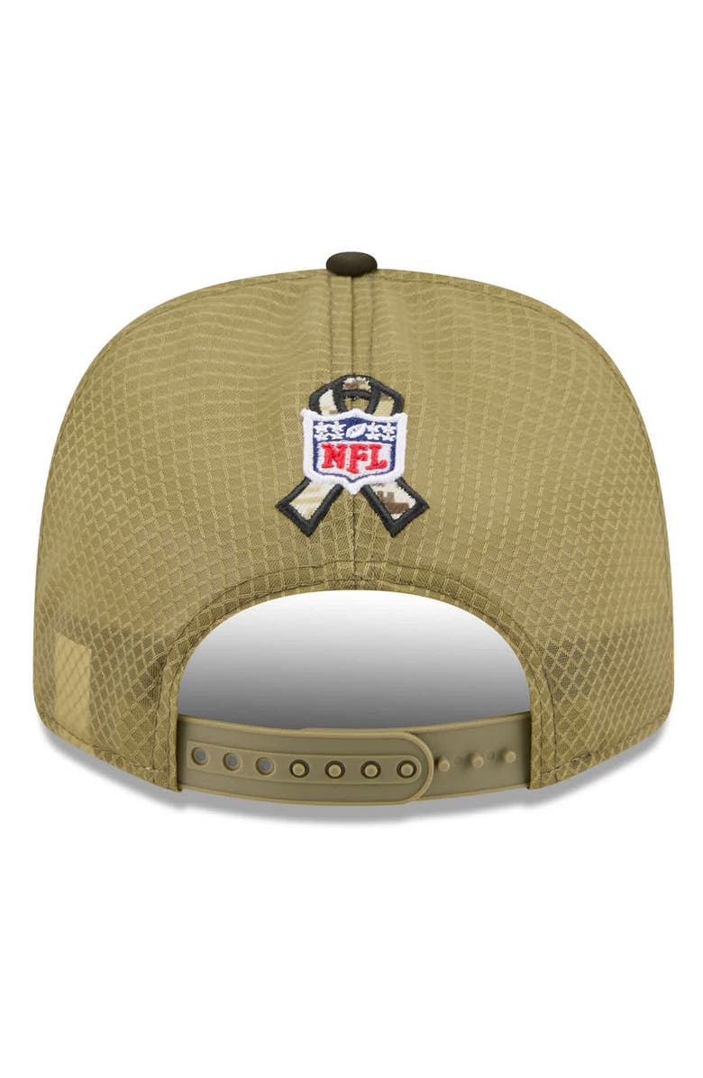 New Era Men's New Era  Green Dallas Cowboys 2025 Salute to Service 9SEVENTY Adjustable Hat, Alternate, color, Green