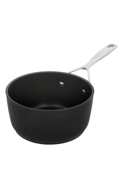 Demeyere Alu Pro 5 2-quart Nonstick Aluminum Saucepan In Black