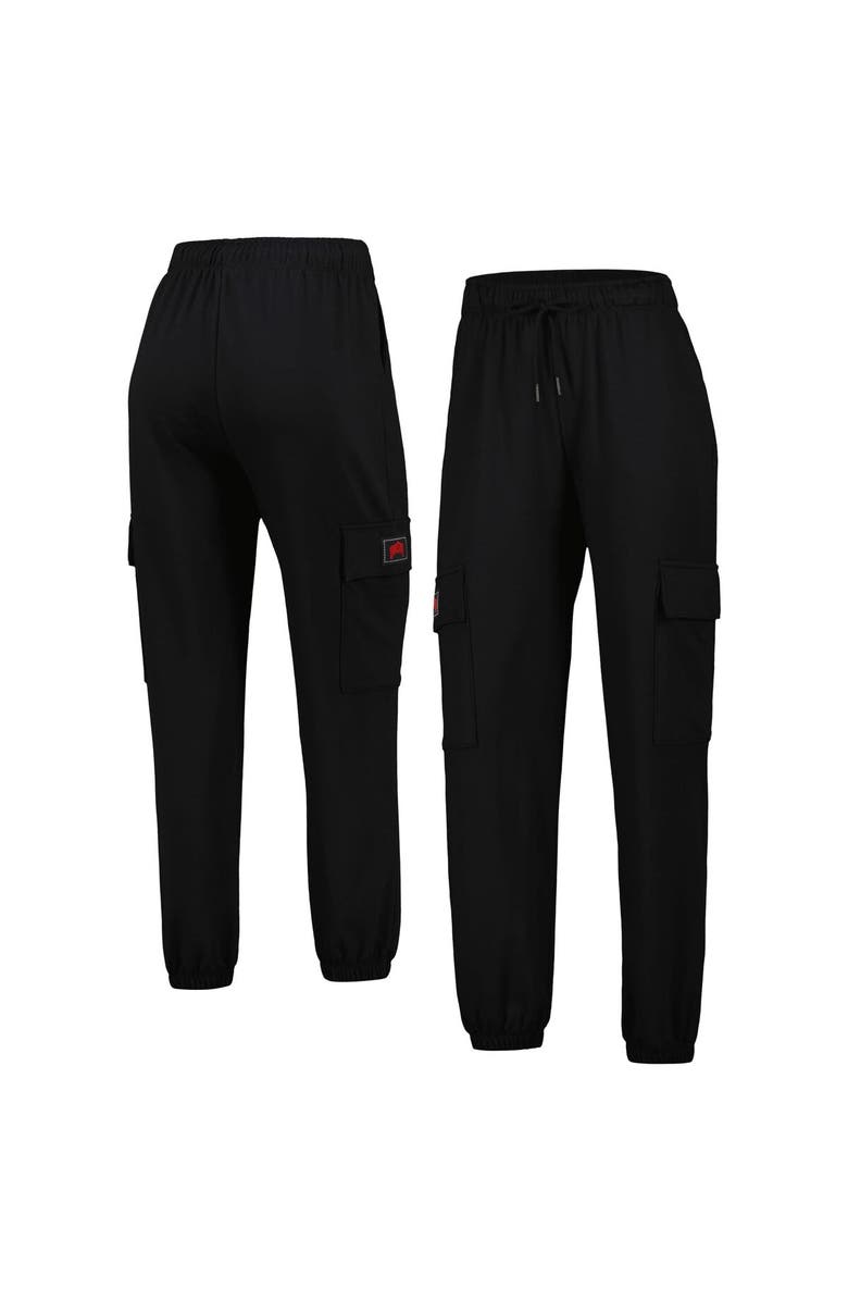 LUSSO Women's Lusso Black Ohio State Buckeyes Mellie Cargo Pants, Main, color, Black