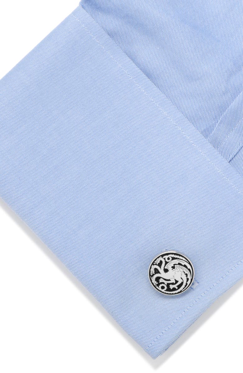 Cufflinks, Inc. House Targaryen Cuff Links, Alternate, color, 