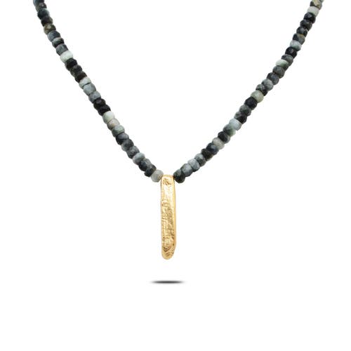 Collection 1304 Organic Scepter Necklace In Gold