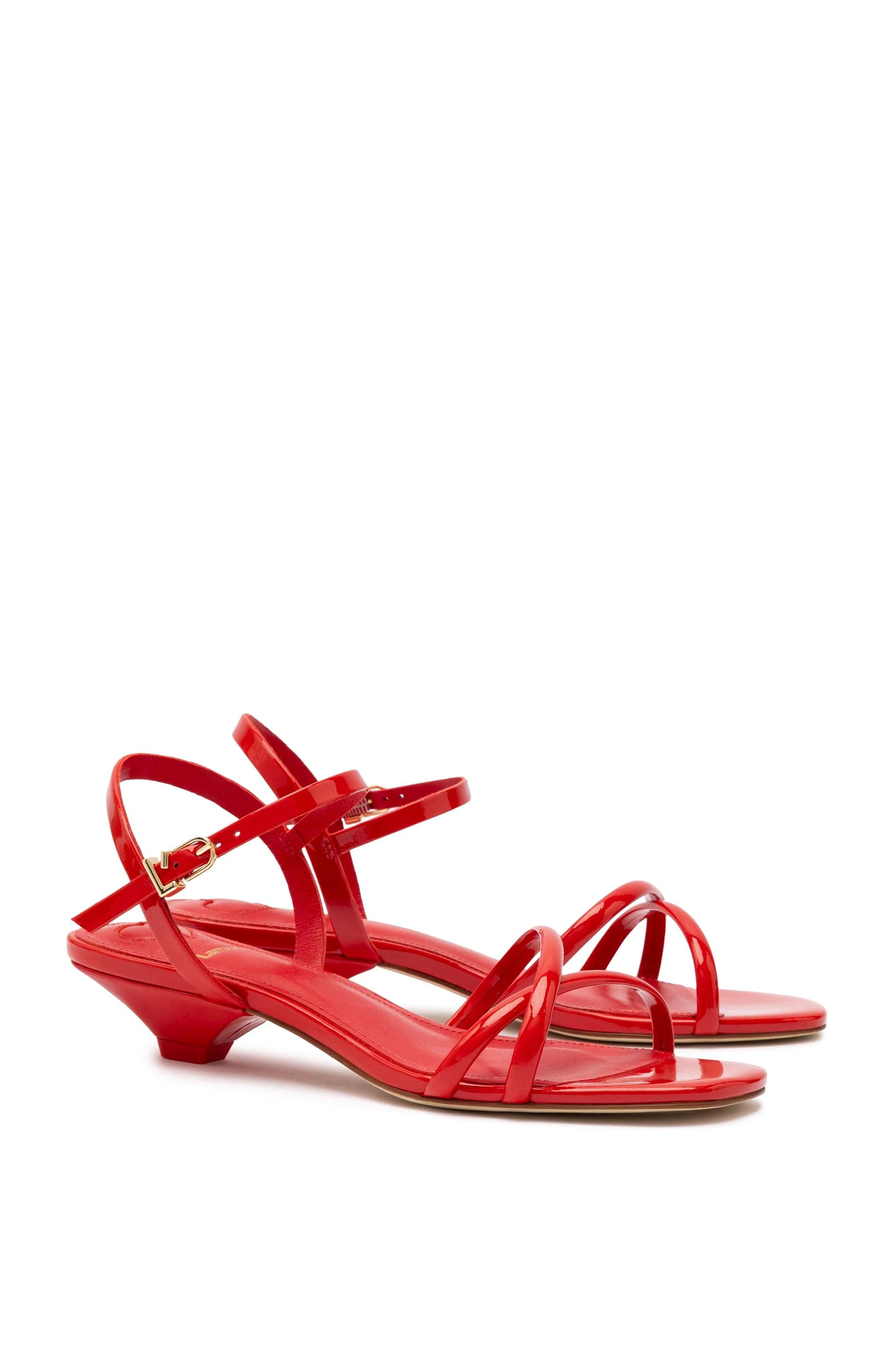 Charlotte Sandal, Alternate, color, Scarlet