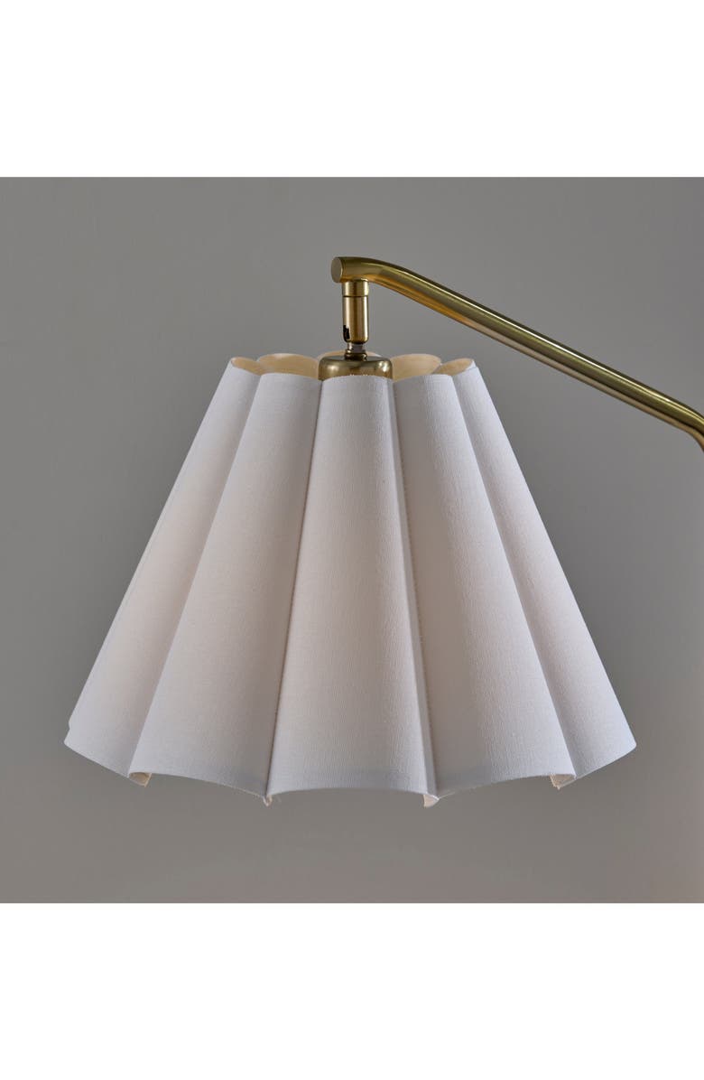 ADESSO LIGHTING Lyra Floor Lamp, Alternate, color, Antique Brass