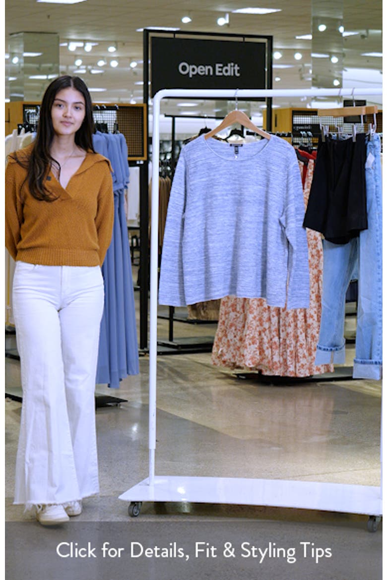Crewneck Organic Linen & Organic Cotton Sweater video