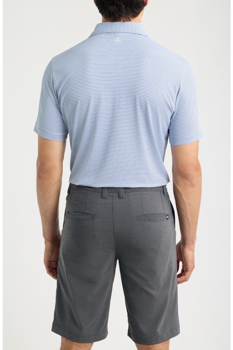 Ensemble Performance Jersey Polo, Alternate, color, BLUE/ WHITE