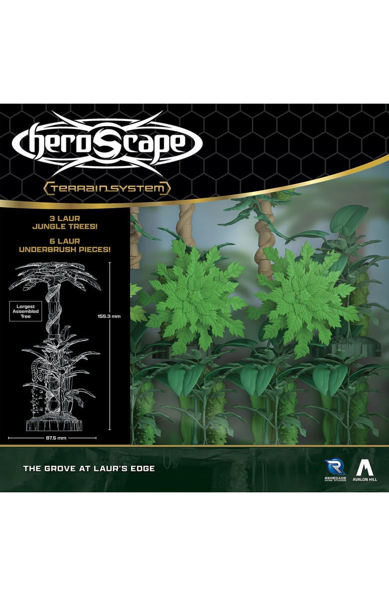 Renegade Game Studios Heroscape The Grove At Laur
s Edge Terrain Expansion, Alternate, color, Multicolored