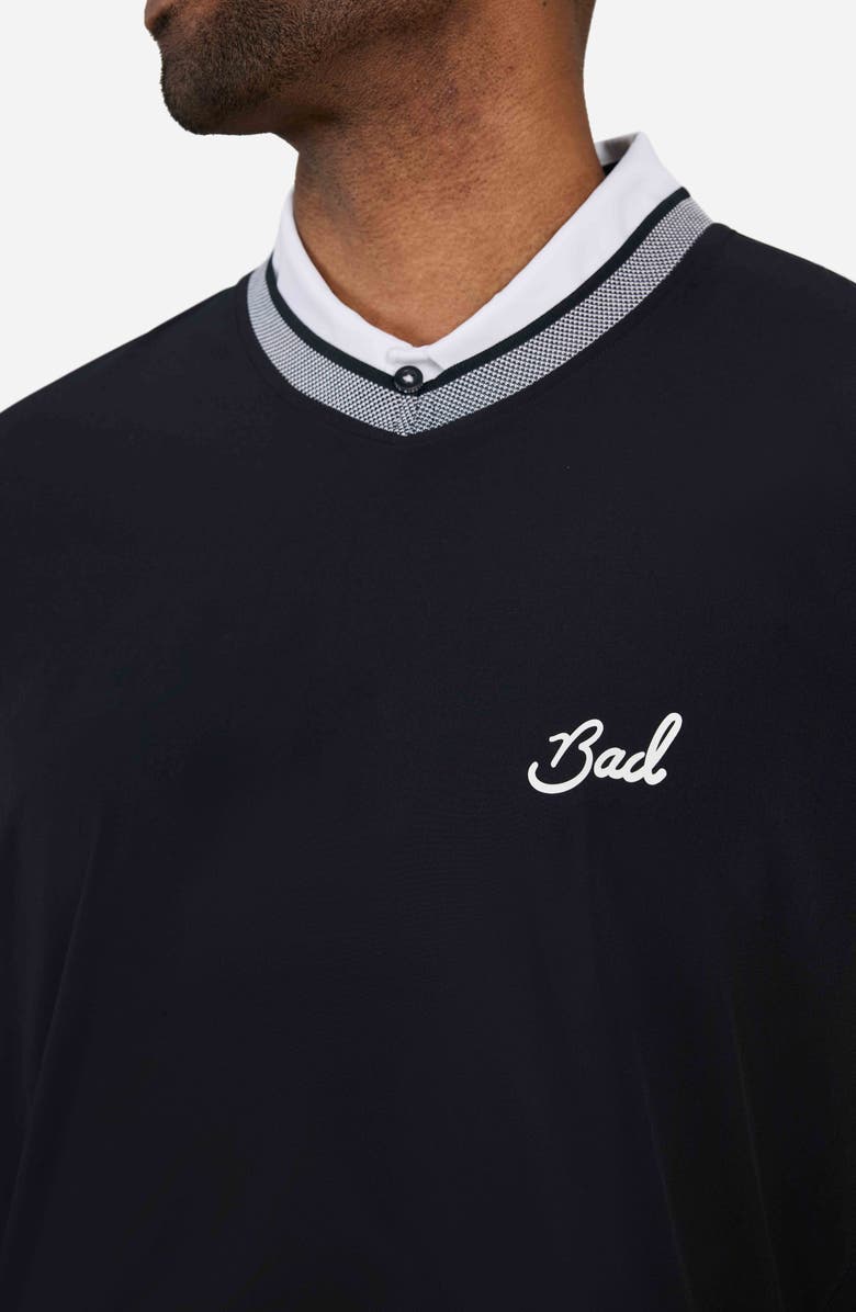 Bad Birdie Kinetic Wind Resistant Pullover, Alternate, color, Black