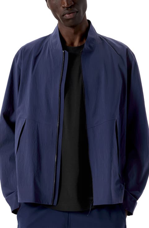 Diode Stretch Nylon Bomber Jacket