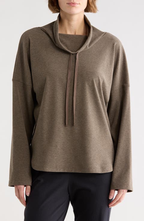 Funnel Neck Pullover